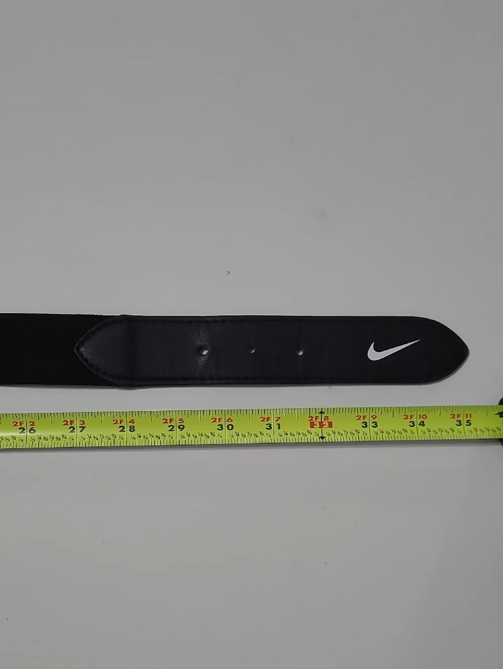 Nike Black Athletic Belt with Adjustable Buckle